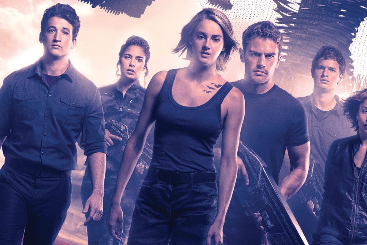 Divergent cast in the Allegiant movie